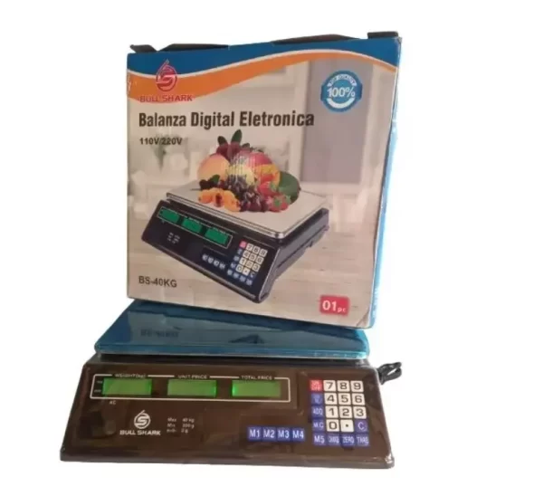 AZMS STORE-40kg Digital Electronic Scale Bivolt Promotion QUICK SHIP TO ALL BRAZIL - Imagem 5