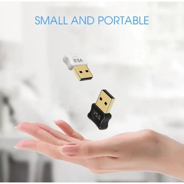 Adaptador E Receptor USB Bluetooth 5.0 Plug usb Transmissor de audio para Notebook - Imagem 3