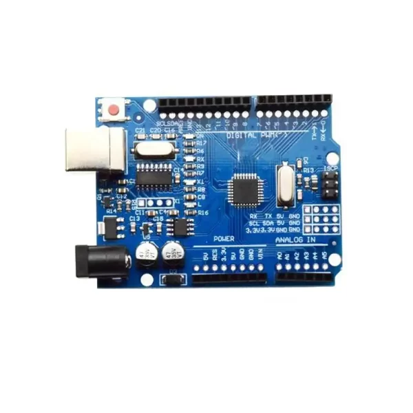 UNO R3 Development Board ATmega328P CH340 CH340G For Arduino UNO R3 With Straight Pin Header with Cable One Set - Imagem 12