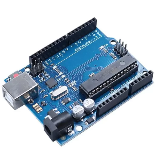 UNO R3 Development Board ATmega328P CH340 CH340G For Arduino UNO R3 With Straight Pin Header with Cable One Set - Imagem 3