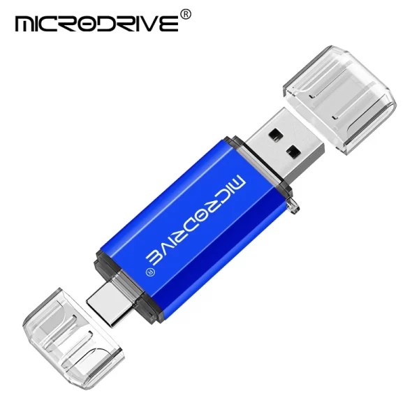 Type C USB Flash Drive OTG 2 IN 1 USB 2.0 Micro USB Pen Drive 128GB 64GB 32GB 16GB 8GB 4GB Pendrive Flash Drive - Imagem 10