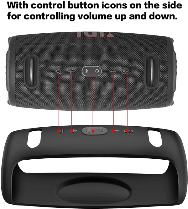ZOPRORE Newest Travel Carrying Protective Soft Silicone Case for JBL Xtreme 3 Xtreme3 Bluetooth Speaker Bag Cover - Imagem 2