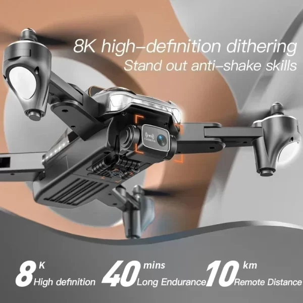 NEW P11 Max RC Drones 8K Professional HD Dual Camera Wifi Four-way Intelligent Obstacle Avoidance Foldable Quadcopter Toys Gifts - Imagem 4