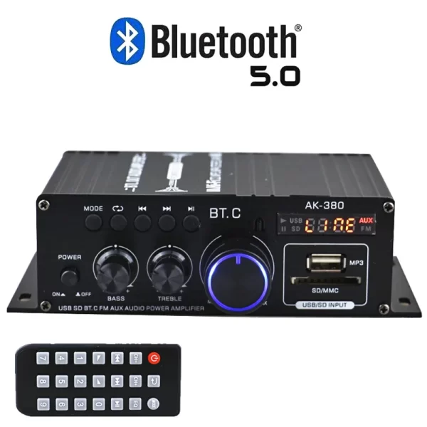AK380/G8/AK370/AK270/AK170 800W 12V Home Car Hifi Power Amplifier Stereo BASS Audio Amp Speaker Class D Car Home Sound Power Amp - Imagem 2