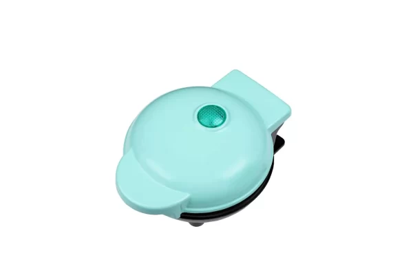 A Versatile Mini Waffle Maker With A Non-Stick Surface For Quick Breakfasts, Snacks And Desserts - Compact Roaster - Imagem 7