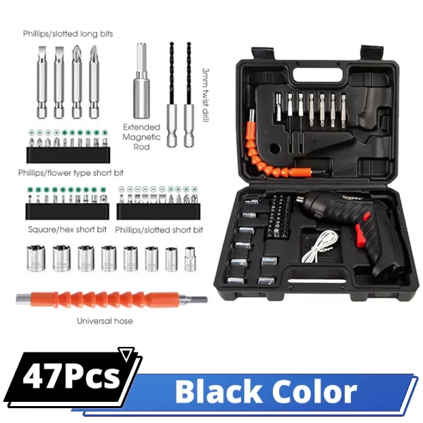 3.6v Power Tools Household Maintenance Repair 500mAh Lithium Battery Mini Household Electric Drill Rotated Cordless Screwdriver - Imagem 7