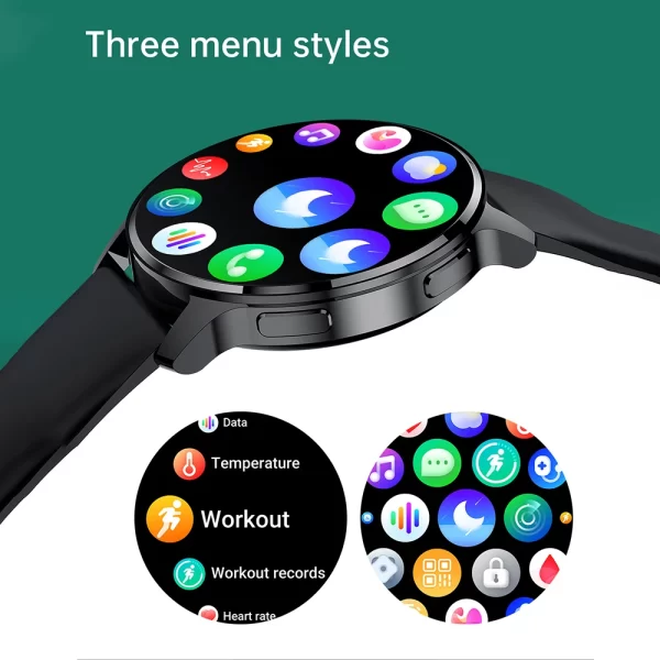 Fashion Smart Watch Plus 1.32" Screen For Men's And Women's Bluetooth Call Arterial Pressure Blood Oxygen Business Watches 2025 - Imagem 3