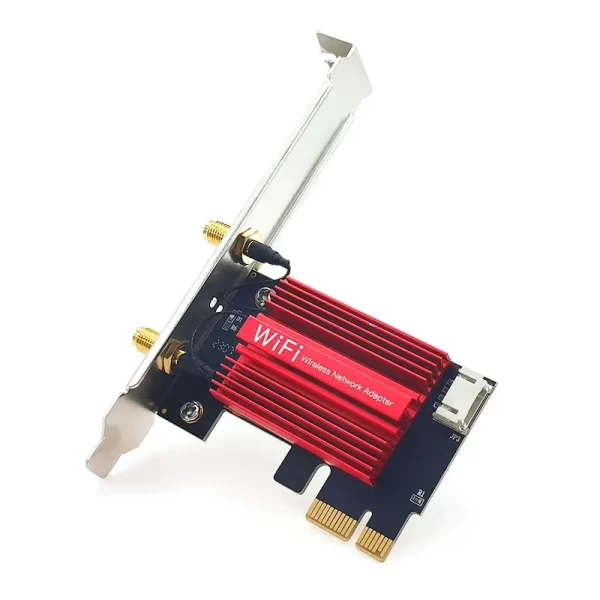 1200Mbps PCI-E WIFI Wireless Network Card Desktop Dual Band antenna 8DB 2.4G 5G PCI e PCIe  2 in 1 WIFI Bluetooth Adapter 7260AC - Imagem 5