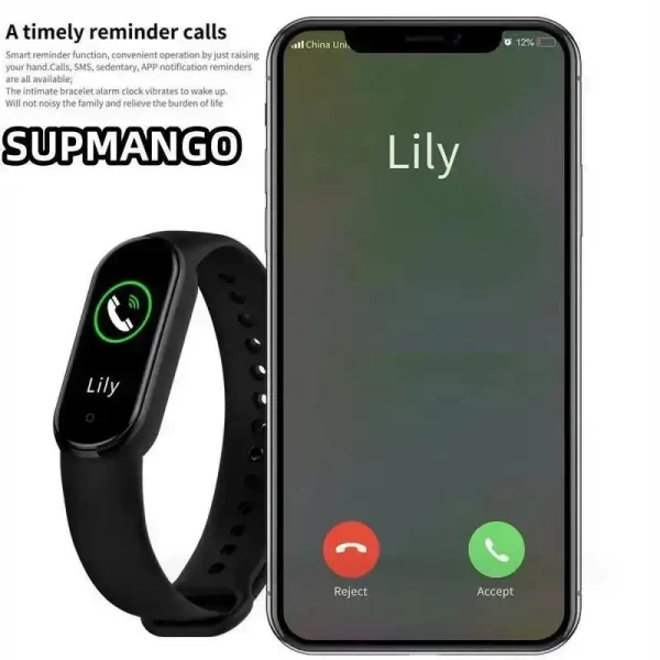 Smartwatch Movement Watch Step Bluetooth Synchronous Phone Information Smartwatch For Men And Women Students - Imagem 4