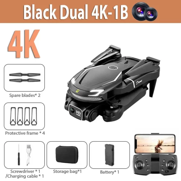 Original V88 Drone 8K 5G GPS Professional HD Aerial Photography Remote Control Aircraft HD Dual Camera Quadcopter Toy UAV - Imagem 9