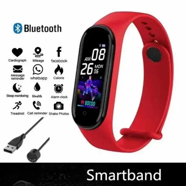 Smartwatch Movement Watch Step Bluetooth Synchronous Phone Information Smartwatch For Men And Women Students - Imagem 8