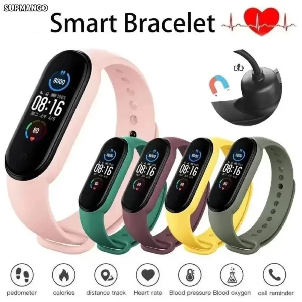 Smartwatch Movement Watch Step Bluetooth Synchronous Phone Information Smartwatch For Men And Women Students - Imagem 2