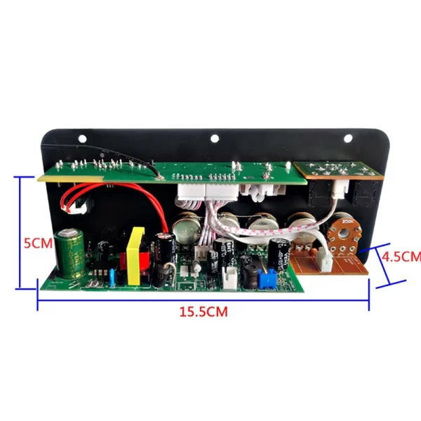 Bluetooth Audio Amplifier Board 100W Digital Subwoofer Dual Microphone AMP Module for 4-8 ohms Speaker for Home Car 110V/220V - Imagem 5