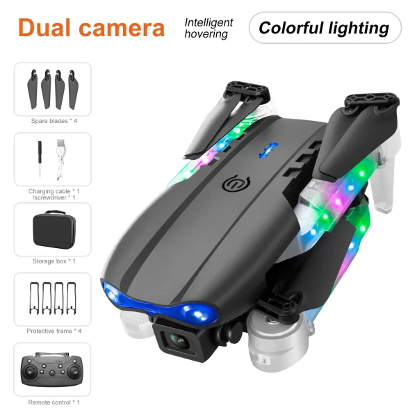 QJ E99 K3 Pro HD 4k Drone Dual Camera High Hold Mode Foldable Mini WIFI Aerial Photography RC Quadcopter Toys Helicopter Dron - Imagem 15