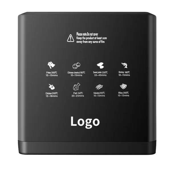 Forno inteligente multifuncional de grande capacidade personalizado, fritadeira de ar quadrada, forno de micro-ondas novo, multifuncional elétrico quadrado - Imagem 2