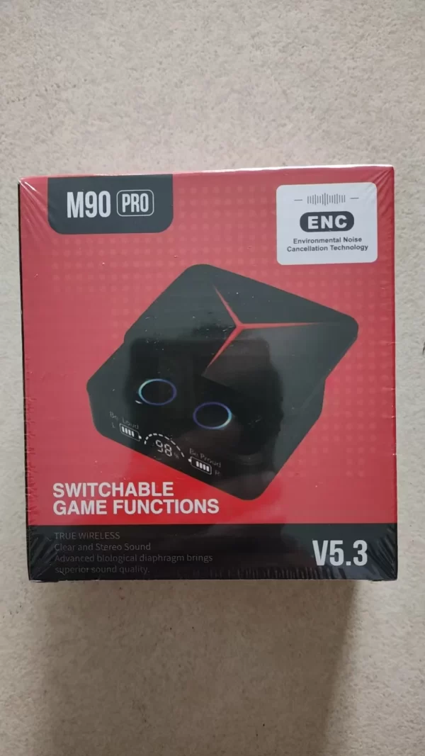 NEW M90pro wireless bluetooth tws in-ear true wireless noise reduction stereo sports earphones - Imagem 7