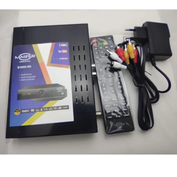 Dvb S2 Decoder Satellite TV Receiver HD DVB-S2 H.264 Receptor - Imagem 3