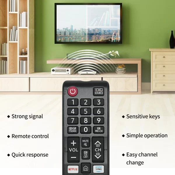 BN59 01315B For Samsung Remote Control Compatible with UE43RU7100 UE49RU7100 UE50RU7100 UE55RU7100 UE75RU7100 UE43RU7105 UE43RU7 - Imagem 4