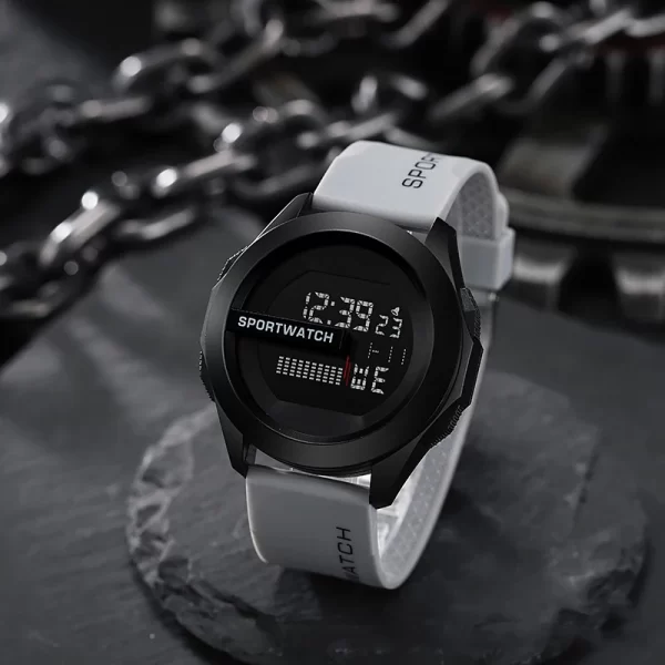 POSHI Sport Watch for Man Luxury Digital Wristwatch Stopwatch Luminous with Date Week Original Waterproof Clock free shipping - Imagem 13