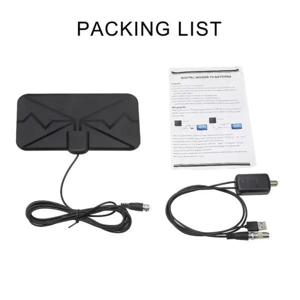 3600 Miles TV Antenna Upgraded Newest HDTV Indoor Digital Amplified TV Antennas - Imagem 7