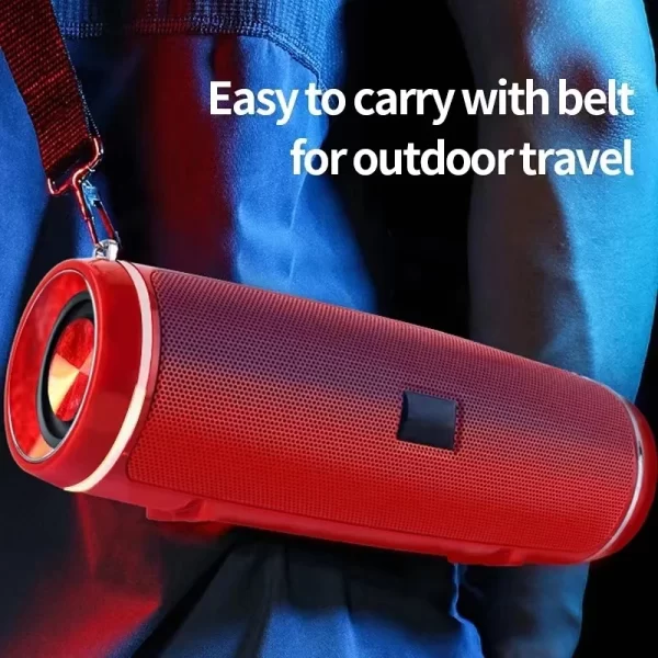 Caixa De Som - Portable Wireless Speaker Bluetooth 200W High Power Outdoor Audio 3D Stereo Surround TWS FM Voice RHDE Promotion - Imagem 4