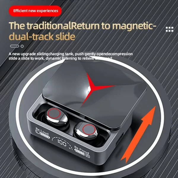 NEW M90pro wireless bluetooth tws in-ear true wireless noise reduction stereo sports earphones - Imagem 2