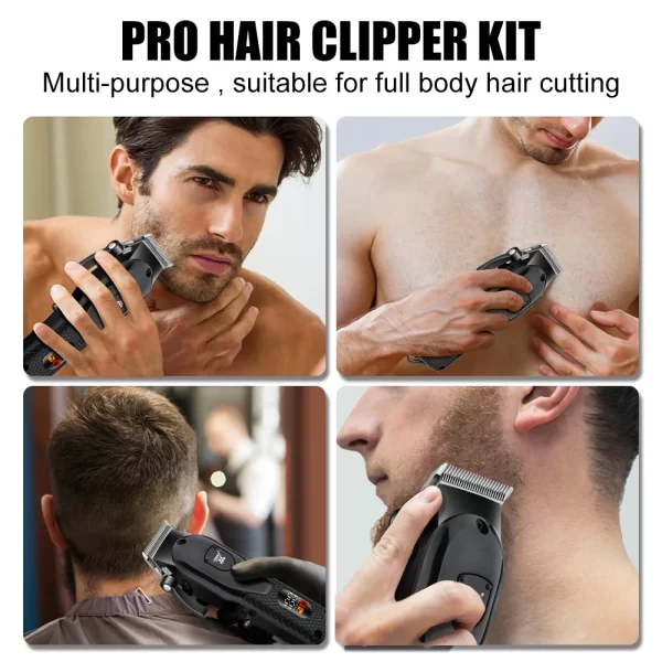 HIENA hair clipper Shaver Professional electric scissors push Barber shop hair trimmers Hair cutting machine trimmer for men - Imagem 6