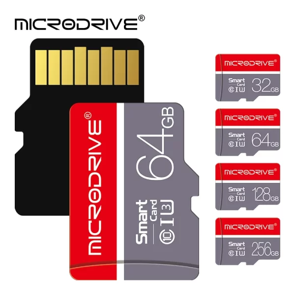 Mini SD Card 16GB 32GB Memory Card 64GB 128G 256G cartao de memoria 32GB TF Micro Card Flash SD Card - Imagem 3