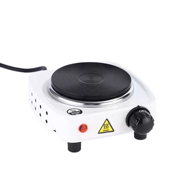 500W Electric Tea Warmer Stove Portable Cast Iron Hot Plate Coffee Milk Heater Adjustable Temperatur Induction Cooker - Imagem 5