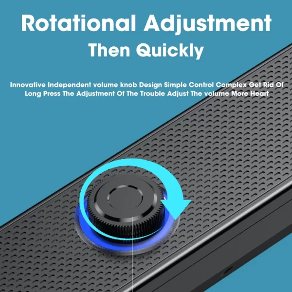Bluetooth 4D Surround Speaker Home Theater Sound System Computer Soundbar For TV Subwoofer Wired Stereo Strong Bass - Imagem 4