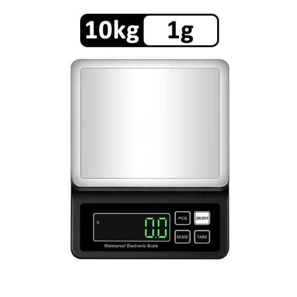 Fully Waterproof Kitchen Scale USB 0.1g/1g High Precision Electronic Balance 304 Stainless Steel Scales with Counting Function - Imagem 8