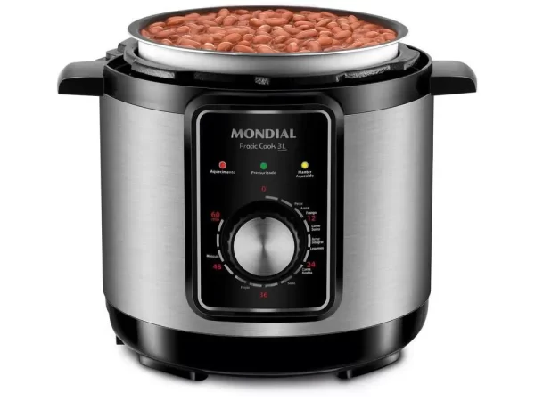 Electric Pressure Cooker Mondial 3L 700W - 220V - Imagem 3