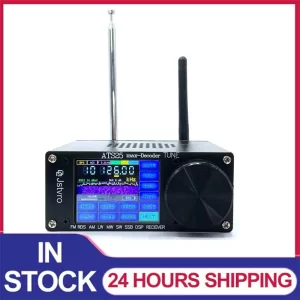 SI4732 ATS-20+ ATS20 V2 All Band Radio Receiver FM AM (MW & SW) SSB (LSB & USB) Full Band Receiver Scanner with Antenna for Home