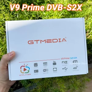 Sale GTmedia V9 Prime DVB-S2X Satellite Receiver Built-in WiFi HEVC Support CA Card Full HD 1080P PVR Ready TV Receiver