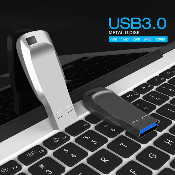 USB flash drive 128GB 64GB 32GB 16GB 3.0 high-speed PenDrive 128GB 64GB USB memory stick 32GB 16GB USB flash drive - Imagem 5