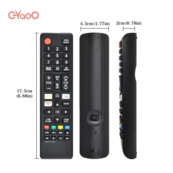 BN59-01315B Replaced Remote Control Compatible with Samsung TV UE43RU7100 UE49RU7100 UE50RU7100 UE55RU7100 UE75RU7100 UE43RU7105 - Imagem 6