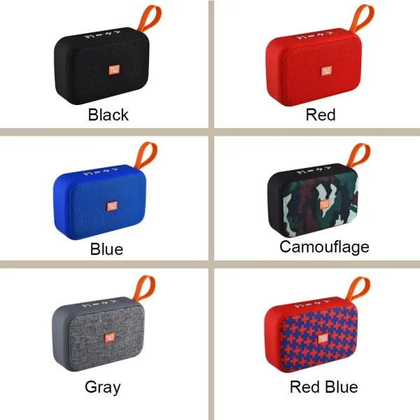 Speaker TG506 Portable Mini Wireless Soundbar Bluetooth 5.0 Outdoor Indoor HIFI Loudspeaker Support TF Card FM Radio Waterproof - Imagem 6
