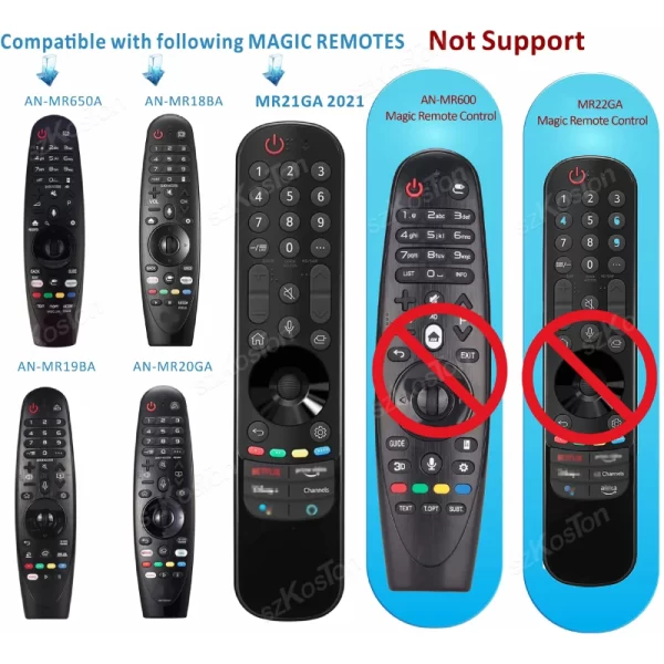 Replacement for LG Magic Remote Control with Pointer Voice Function for LG Smart TV UHD OLED QNED TVs Compatible Netflix Hot Key - Imagem 5
