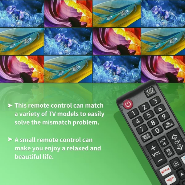 BN59 01315B For Samsung Remote Control Compatible with UE43RU7100 UE49RU7100 UE50RU7100 UE55RU7100 UE75RU7100 UE43RU7105 UE43RU7 - Imagem 2