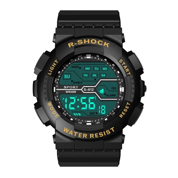 Outdoor Sport Men Watch Multifunction Large Screen LED Electronic Waterproof Luminous Military Digital Wristwatches Reloj Hombre - Imagem 9