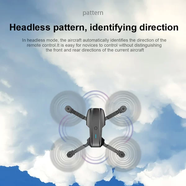 QJ E99 K3 Pro HD 4k Drone Dual Camera High Hold Mode Foldable Mini WIFI Aerial Photography RC Quadcopter Toys Helicopter Dron - Imagem 3