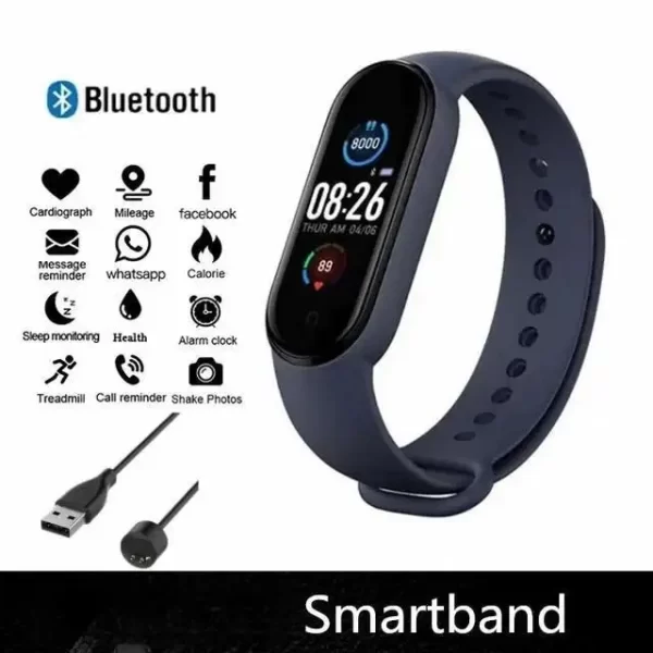 Smartwatch Movement Watch Step Bluetooth Synchronous Phone Information Smartwatch For Men And Women Students - Imagem 9