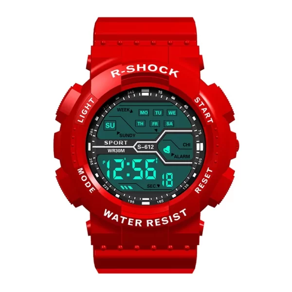 Outdoor Sport Men Watch Multifunction Large Screen LED Electronic Waterproof Luminous Military Digital Wristwatches Reloj Hombre - Imagem 13