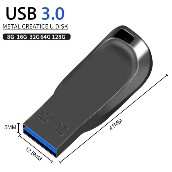 USB flash drive 128GB 64GB 32GB 16GB 3.0 high-speed PenDrive 128GB 64GB USB memory stick 32GB 16GB USB flash drive - Imagem 8