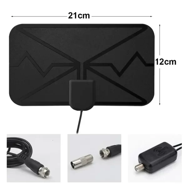 3600 Miles TV Antenna Upgraded Newest HDTV Indoor Digital Amplified TV Antennas - Imagem 2