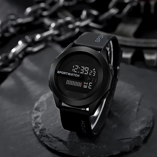 POSHI Sport Watch for Man Luxury Digital Wristwatch Stopwatch Luminous with Date Week Original Waterproof Clock free shipping - Imagem 11