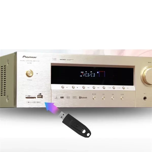 5.1 Channel Home Theater High Power Supports Fiber Coax TV Dual Microphone Bluetooth 5.0 HDMI 4K USB Karaoke Audio Amplifier - Imagem 4