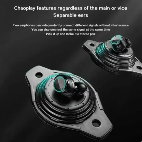 Roreta Original M25 TWS Wireless Headphones Earphones Bluetooth Touch Control Noise Reduction Stereo Earbuds Headsets for iphone - Imagem 5
