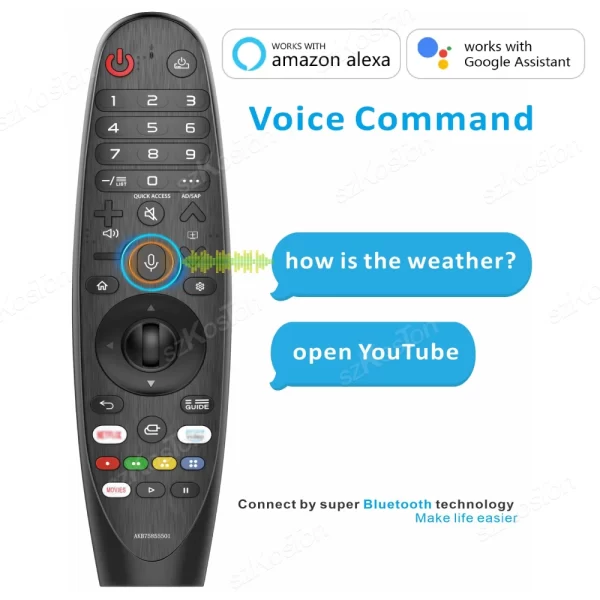 Replacement for LG Magic Remote Control with Pointer Voice Function for LG Smart TV UHD OLED QNED TVs Compatible Netflix Hot Key - Imagem 3