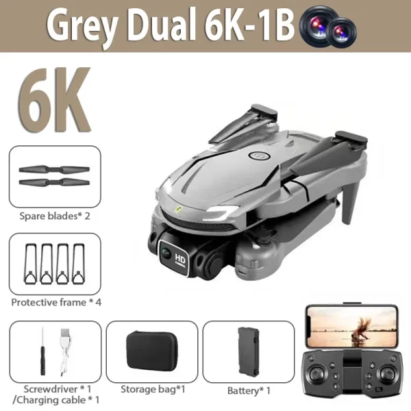 Original V88 Drone 8K 5G GPS Professional HD Aerial Photography Remote Control Aircraft HD Dual Camera Quadcopter Toy UAV - Imagem 7
